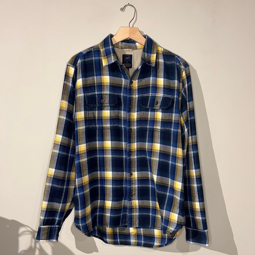2016 Gap x Pendleton Plaid Cotton Button Down